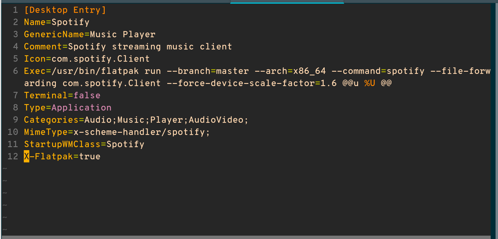 Spotify desktop screenshot